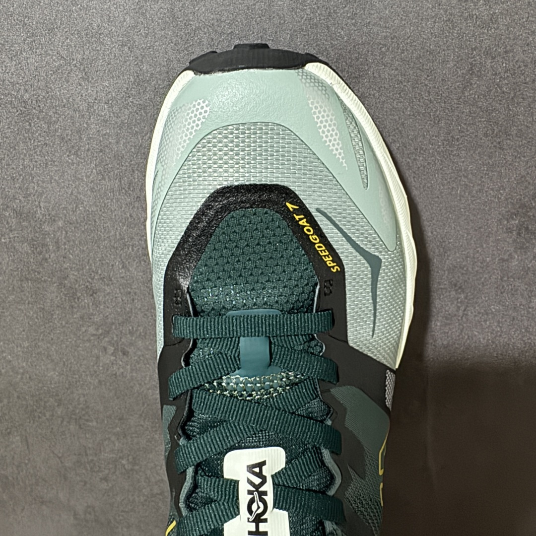 图片[5]-【公司级】HOKA SPEEDGOAT 7 轻量低帮户外越野跑鞋 户外山脉越野轻量运动跑鞋 特别研发使用性能独特的几何形跑鞋中底 此种鞋底更厚 更高 回弹性也更好 带来卓越的缓冲性能 更加稳定的跑步体验 货号：1171928 尺码： 36-46-选品中心