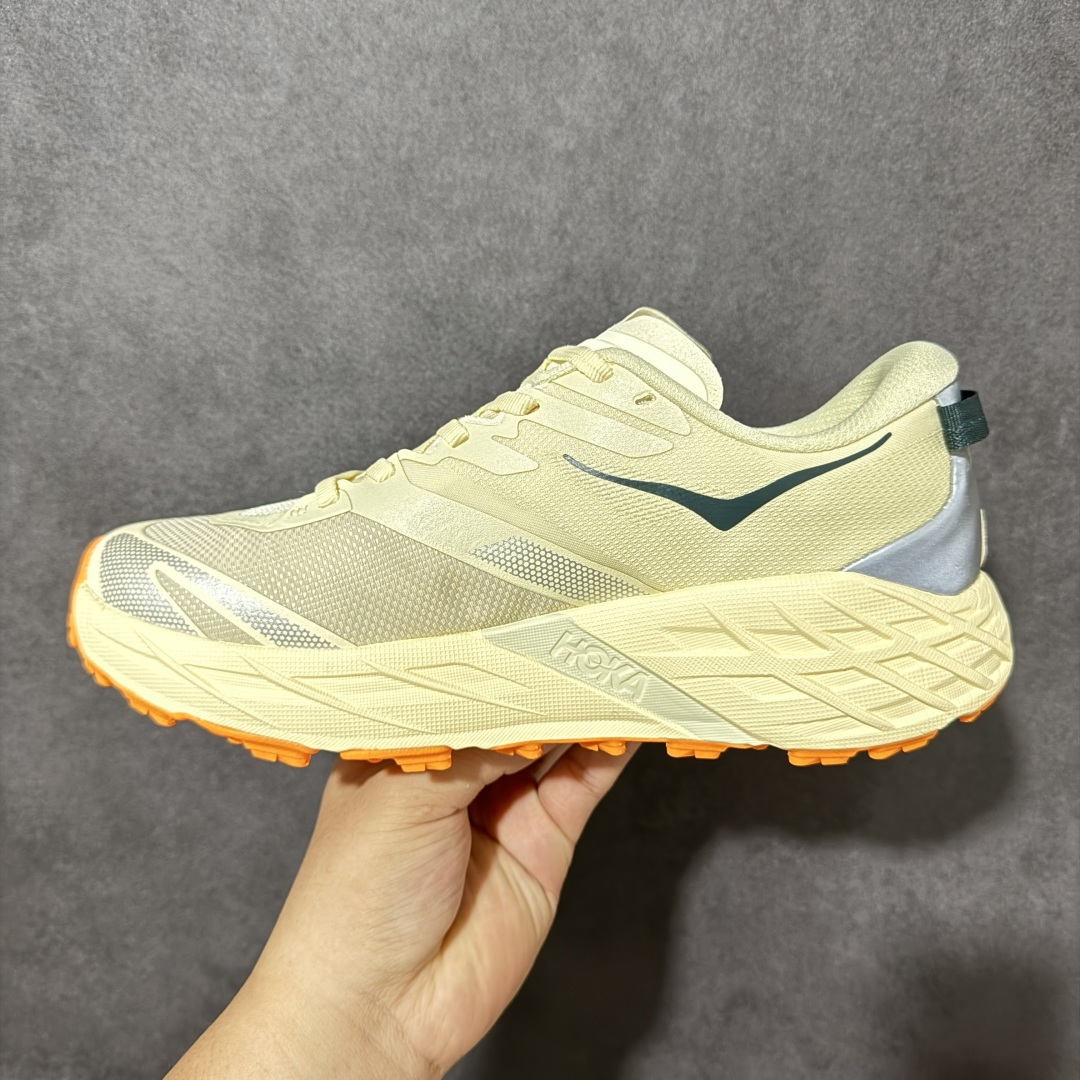 图片[2]-【公司级】HOKA SPEEDGOAT 7 轻量低帮户外越野跑鞋 户外山脉越野轻量运动跑鞋 特别研发使用性能独特的几何形跑鞋中底 此种鞋底更厚 更高 回弹性也更好 带来卓越的缓冲性能 更加稳定的跑步体验 货号：1171930 尺码： 36-46-选品中心