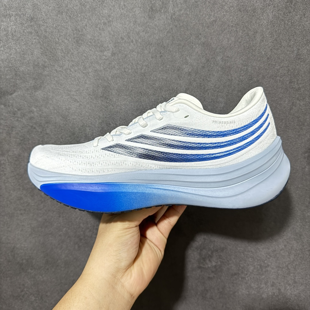 图片[2]-【公司级】ADIDAS SUPERNOVA RISE 4M 防滑耐磨舒适跑步鞋 采用Dreamstrike+中底，力求为触地添舒适。搭配实穿Adiwear外底，助你扎实踩地、从容迈步。• 常规版型• 系带设计• 三明治网眼鞋面• Support Rods系统• Dreamstrike+中底• Adiwear外底。 货号：LB0186 尺码：40-45-选品中心
