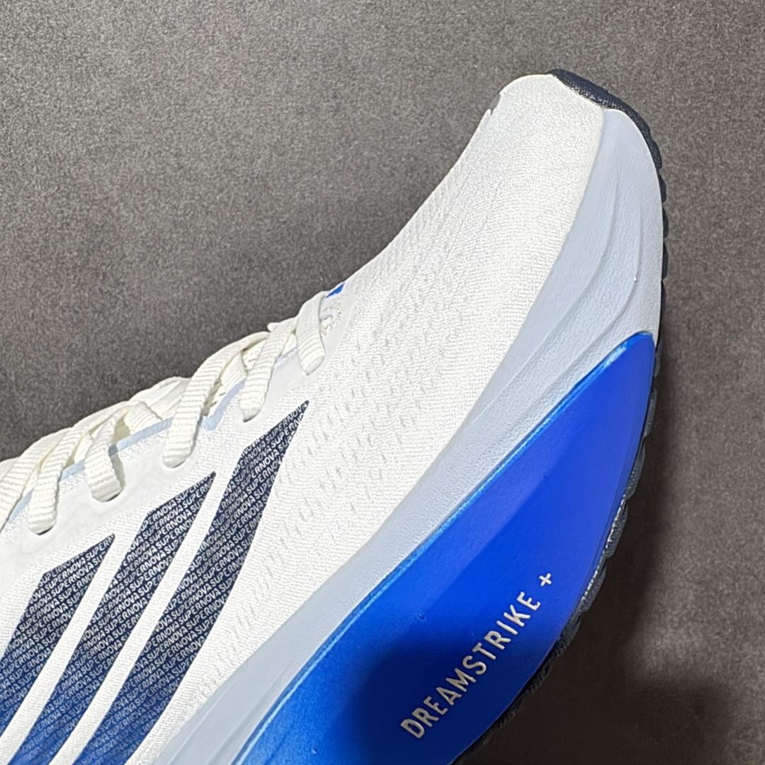 图片[8]-【公司级】ADIDAS SUPERNOVA RISE 4M 防滑耐磨舒适跑步鞋 采用Dreamstrike+中底，力求为触地添舒适。搭配实穿Adiwear外底，助你扎实踩地、从容迈步。• 常规版型• 系带设计• 三明治网眼鞋面• Support Rods系统• Dreamstrike+中底• Adiwear外底。 货号：LB0186 尺码：40-45-选品中心