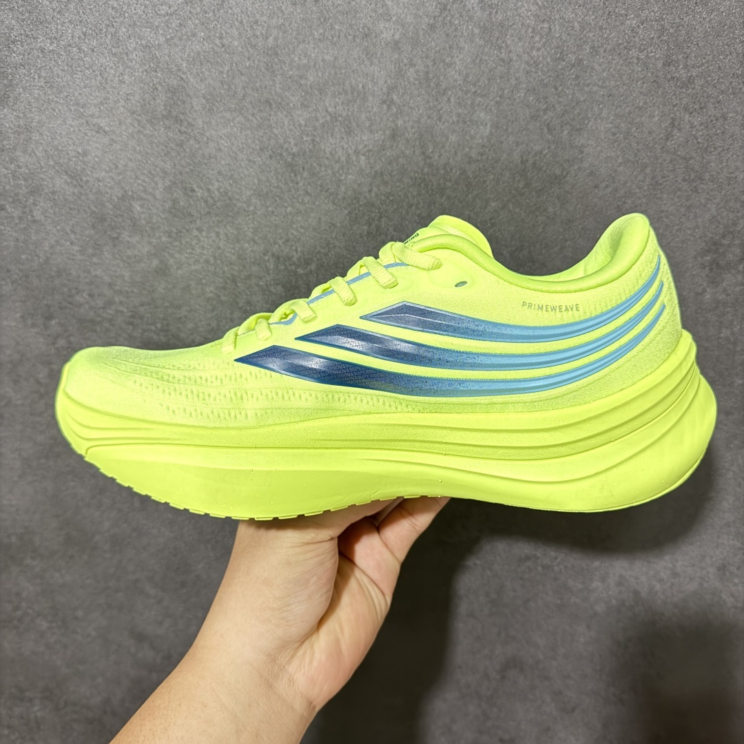 图片[2]-【公司级】ADIDAS SUPERNOVA RISE 4M 防滑耐磨舒适跑步鞋 采用Dreamstrike+中底，力求为触地添舒适。搭配实穿Adiwear外底，助你扎实踩地、从容迈步。• 常规版型• 系带设计• 三明治网眼鞋面• Support Rods系统• Dreamstrike+中底• Adiwear外底。 货号：LB0185 尺码：40-45-选品中心