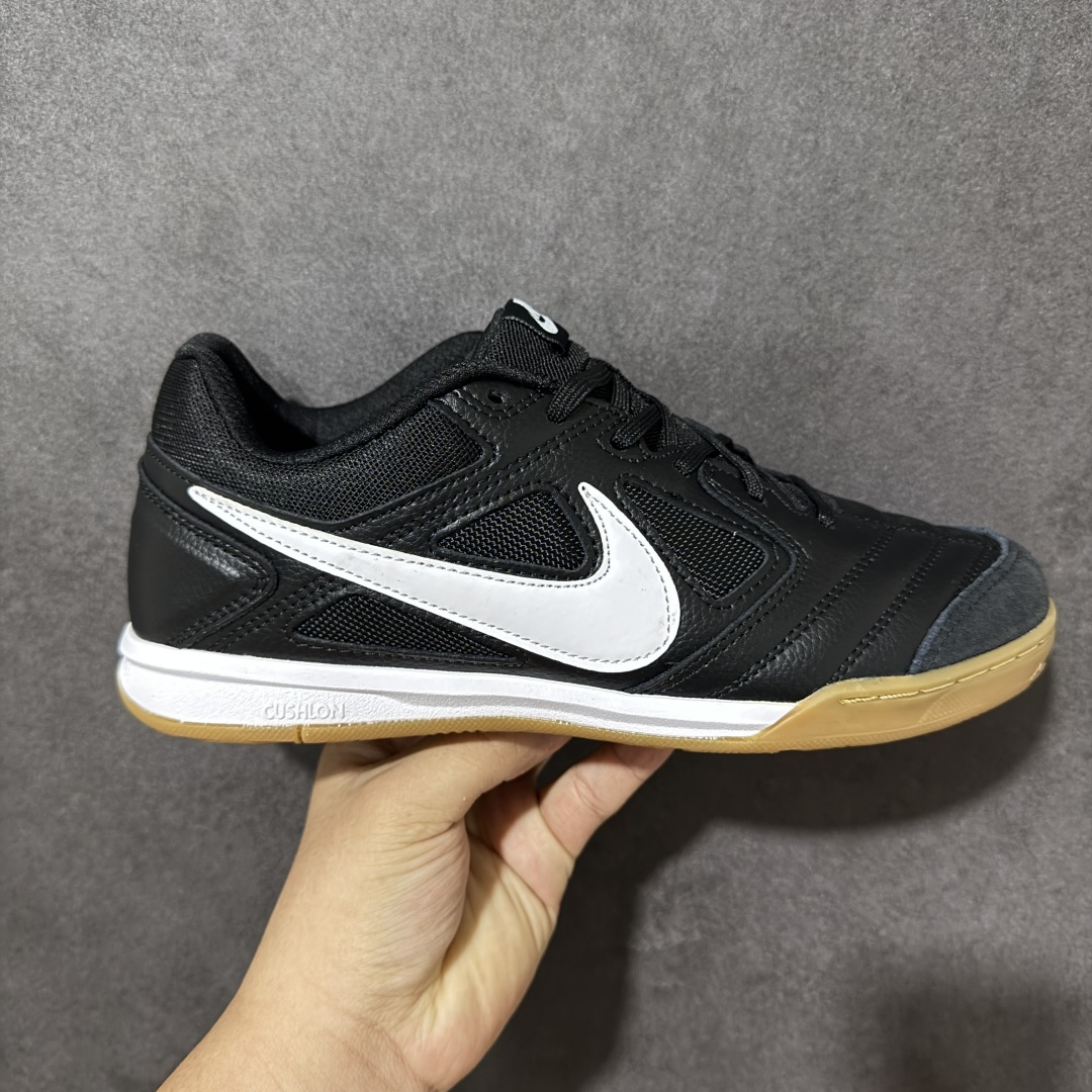 【公司级】NIKE GATO 低帮生活休闲鞋 透气网布眼融入皮革，织和物合成材质覆面，营造21世初纪的畅跑美学概念。泡棉中底盈轻缓震，带来舒的适足底感受。全胶橡外底，铸就出抓色地力。 货号：HQ6019-001 尺码：36-45没半码-选品中心