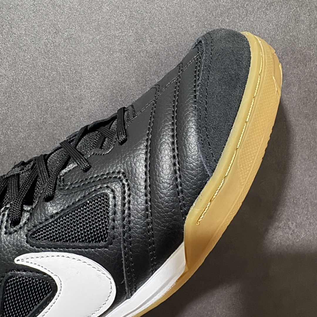 图片[8]-【公司级】NIKE GATO 低帮生活休闲鞋 透气网布眼融入皮革，织和物合成材质覆面，营造21世初纪的畅跑美学概念。泡棉中底盈轻缓震，带来舒的适足底感受。全胶橡外底，铸就出抓色地力。 货号：HQ6019-001 尺码：36-45没半码-选品中心