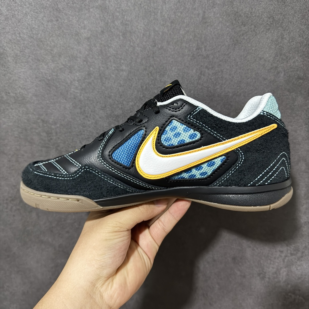 图片[2]-【公司级】NIKE GATO 低帮生活休闲鞋 透气网布眼融入皮革，织和物合成材质覆面，营造21世初纪的畅跑美学概念。泡棉中底盈轻缓震，带来舒的适足底感受。全胶橡外底，铸就出抓色地力。 货号：IH3370-010 尺码：36-45没半码-选品中心
