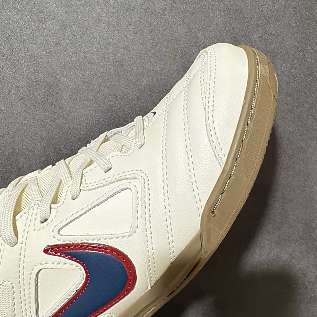 图片[8]-【公司级】NIKE GATO 低帮生活休闲鞋 透气网布眼融入皮革，织和物合成材质覆面，营造21世初纪的畅跑美学概念。泡棉中底盈轻缓震，带来舒的适足底感受。全胶橡外底，铸就出抓色地力。 货号：IH4380-110 尺码：36-45没半码-选品中心
