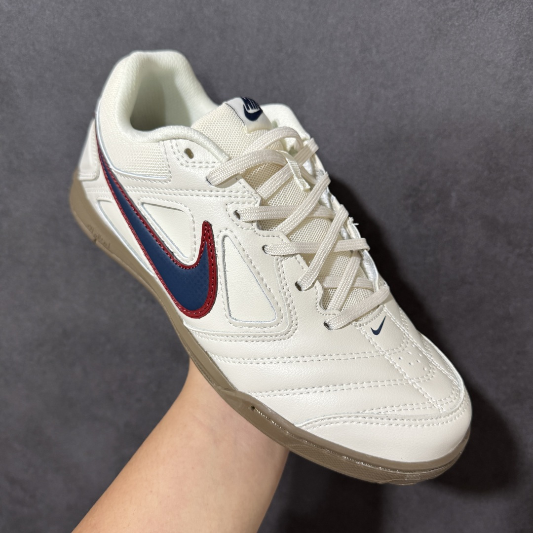 图片[3]-【公司级】NIKE GATO 低帮生活休闲鞋 透气网布眼融入皮革，织和物合成材质覆面，营造21世初纪的畅跑美学概念。泡棉中底盈轻缓震，带来舒的适足底感受。全胶橡外底，铸就出抓色地力。 货号：IH4380-110 尺码：36-45没半码-选品中心