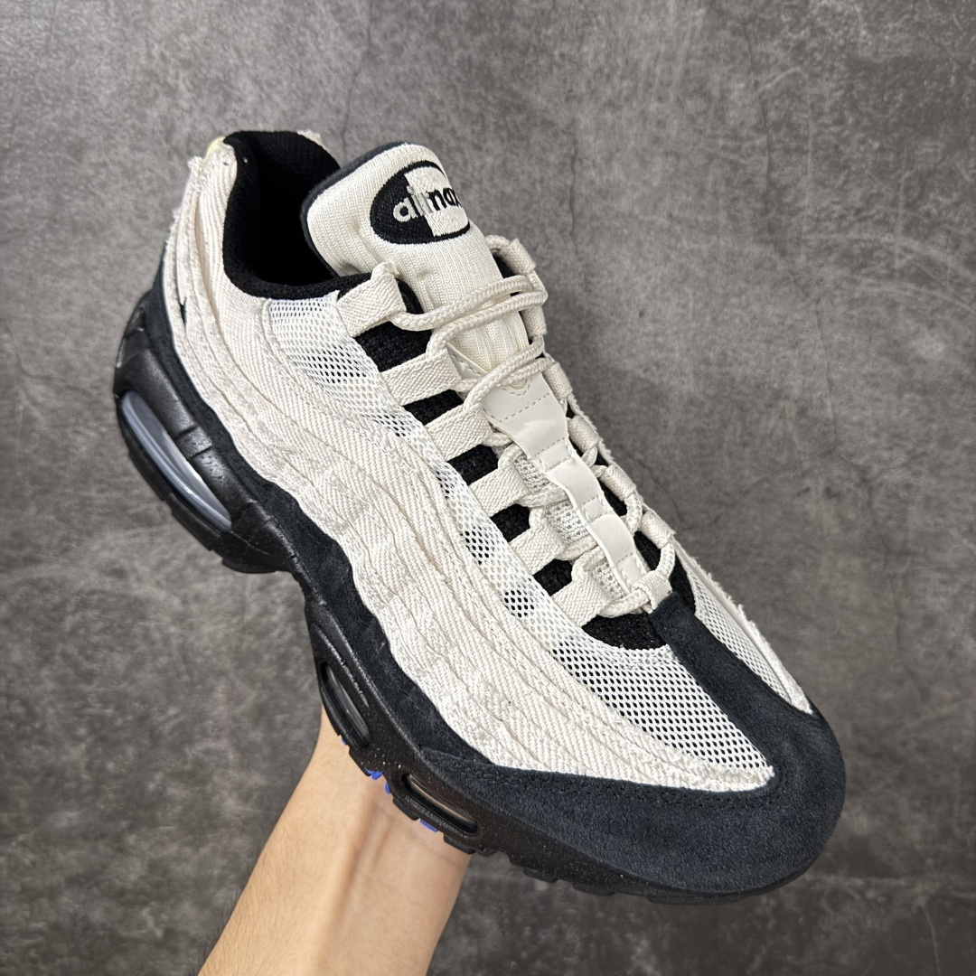 图片[3]-【KZ2.0版本】Nike Air Max 95 白黑 巴黎限定 城市限定 IQ0284-010 外贸顶级专供 区别先行版 全部配色原鞋原尺码开发生产 极致还原 全部原厂材料一比一打造 一眼ZP既视感 欢迎对比市场版本 尺码：40 40.5 41 42 42.5 43 44 44.5 45 46 46.5 47.5 48 48.5-选品中心