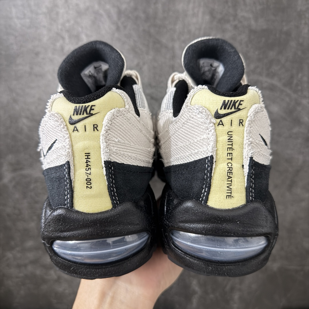 图片[4]-【KZ2.0版本】Nike Air Max 95 白黑 巴黎限定 城市限定 IQ0284-010 外贸顶级专供 区别先行版 全部配色原鞋原尺码开发生产 极致还原 全部原厂材料一比一打造 一眼ZP既视感 欢迎对比市场版本 尺码：40 40.5 41 42 42.5 43 44 44.5 45 46 46.5 47.5 48 48.5-选品中心