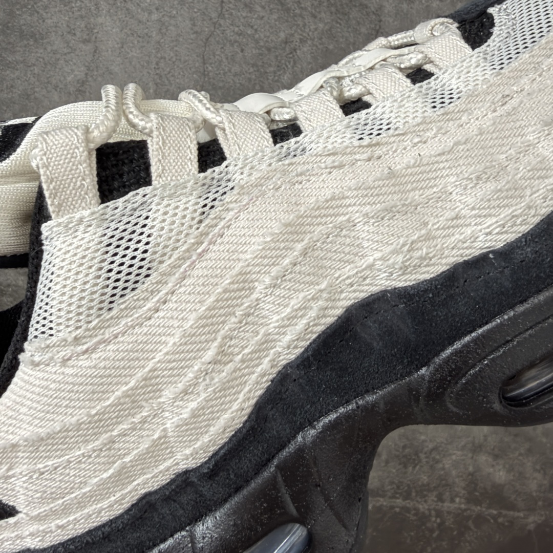图片[4]-【KZ2.0版本】Nike Air Max 95 白黑 巴黎限定 城市限定 IQ0284-010 外贸顶级专供 区别先行版 全部配色原鞋原尺码开发生产 极致还原 全部原厂材料一比一打造 一眼ZP既视感 欢迎对比市场版本 尺码：40 40.5 41 42 42.5 43 44 44.5 45 46 46.5 47.5 48 48.5-选品中心