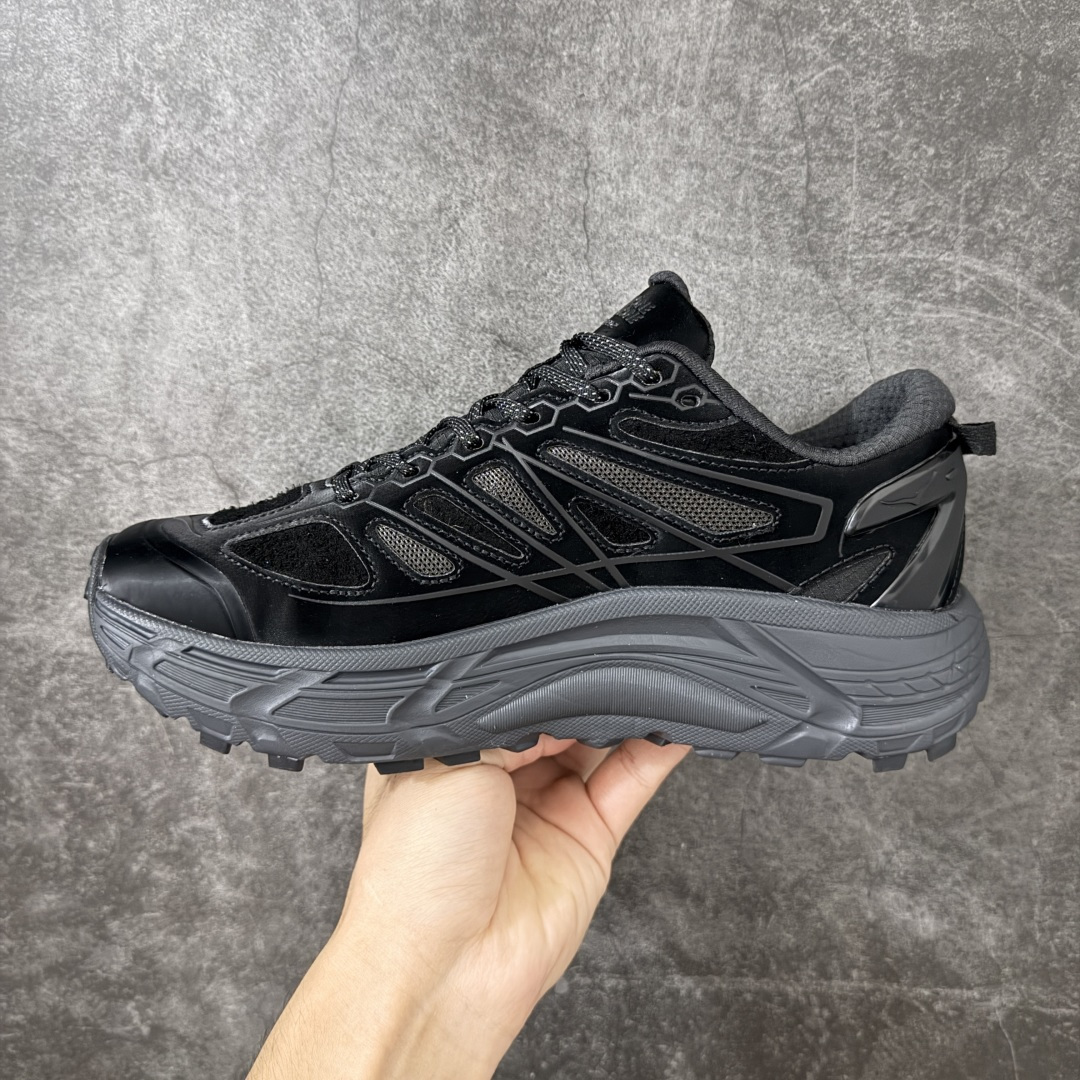 图片[2]-【公司级】HOKA ONE ONE Mafate Speed 2 TS Low 轻量低帮户外越野跑鞋 户外山脉越野轻量运动跑鞋 鞋面用轻的无缝架构 鞋带用了弹性不易松脱的扁宽弹性鞋带 轻薄的TPU贴在透气的鞋面上 以前掌与中掌部分进行加宽 橡胶大底 EVA缓震鞋底用滚动平衡技术引导跑者自然步态 货号：1181770 尺码：36 36.5 37.5 38 38.5 39 40 40.5 41 42 42.5 43 44 45-选品中心