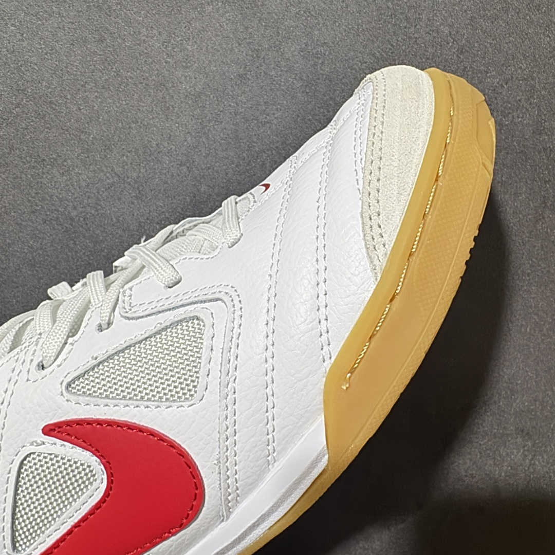 图片[8]-【公司级】NIKE GATO 低帮生活休闲鞋 透气网布眼融入皮革，织和物合成材质覆面，营造21世初纪的畅跑美学概念。泡棉中底盈轻缓震，带来舒的适足底感受。全胶橡外底，铸就出抓色地力。 货号：HQ6019-102 尺码：36-45没半码-选品中心