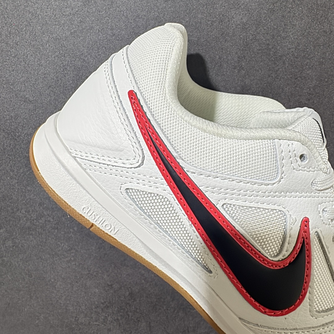 图片[7]-【公司级】NIKE GATO 低帮生活休闲鞋 透气网布眼融入皮革，织和物合成材质覆面，营造21世初纪的畅跑美学概念。泡棉中底盈轻缓震，带来舒的适足底感受。全胶橡外底，铸就出抓色地力。 货号：HQ6019-104 尺码：36-45没半码-选品中心