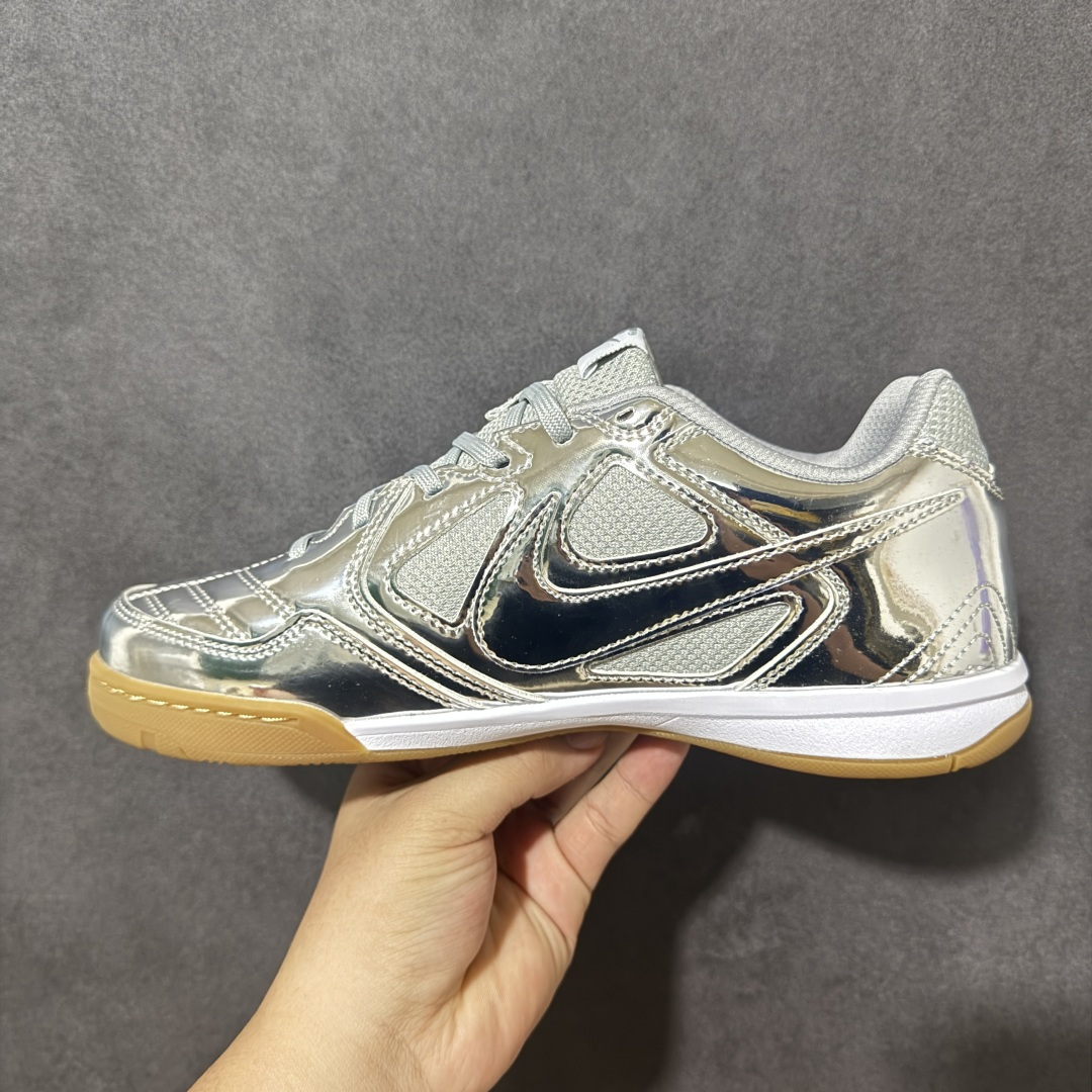 图片[2]-【公司级】NIKE GATO 低帮生活休闲鞋 透气网布眼融入皮革，织和物合成材质覆面，营造21世初纪的畅跑美学概念。泡棉中底盈轻缓震，带来舒的适足底感受。全胶橡外底，铸就出抓色地力。 货号：IB3566-001 尺码：36-45没半码-选品中心