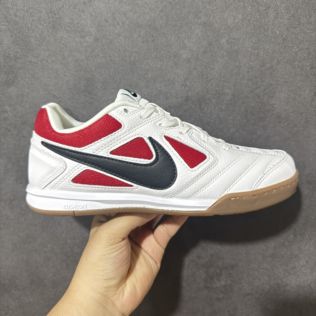 【公司级】NIKE GATO 低帮生活休闲鞋 透气网布眼融入皮革，织和物合成材质覆面，营造21世初纪的畅跑美学概念。泡棉中底盈轻缓震，带来舒的适足底感受。全胶橡外底，铸就出抓色地力。 货号：IB8509-100 尺码：36-45没半码-选品中心