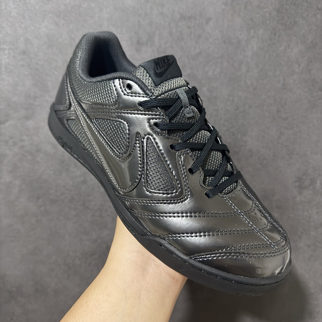 图片[3]-【公司级】NIKE GATO 低帮生活休闲鞋 透气网布眼融入皮革，织和物合成材质覆面，营造21世初纪的畅跑美学概念。泡棉中底盈轻缓震，带来舒的适足底感受。全胶橡外底，铸就出抓色地力。 货号：IB3566-002 尺码：36-45没半码-选品中心