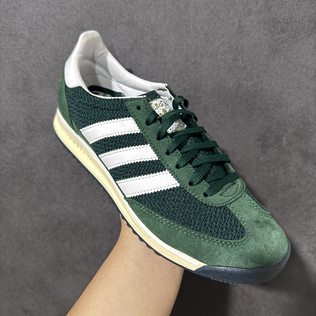 图片[3]-【公司级】adidas originals SL 72 OG KITH复古单品 adidas originals SL 72 RS 防滑 低帮 生活体闲鞋 男女同款简约大方的造型设计，给人以随性闲的时尚格调，穿着舒适轻便，运动灵活自如，满足日常个性穿搭 货号：JR8772 尺码：36 36.5 37 38 38.5 39 40 40.5 41 42 42.5 43 44 45-选品中心