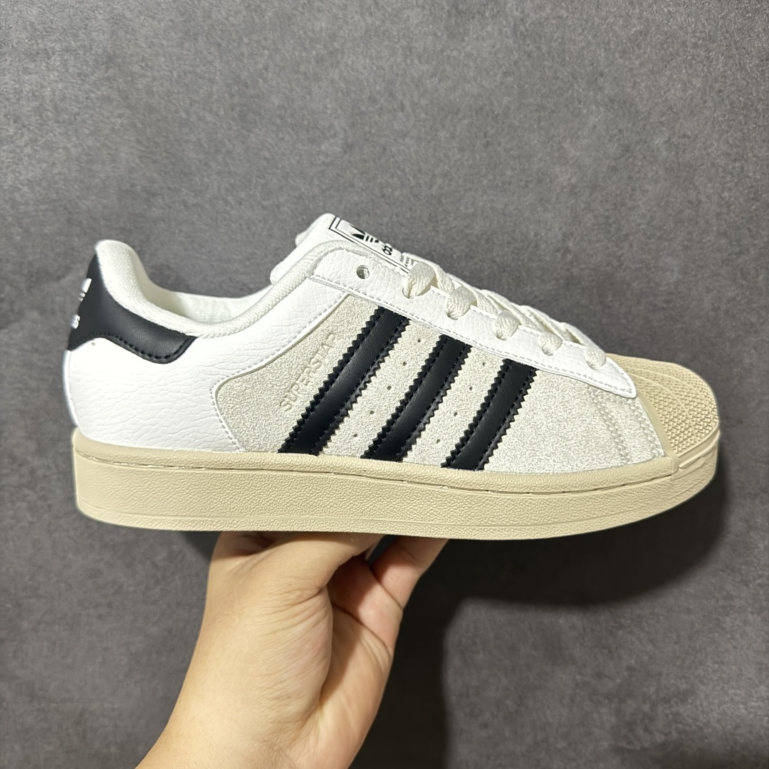 【公司级】Adidas Originals SUPERSTAR II 经典贝壳头板鞋 官网同步 实拍首发渠道正品订单 诠释市场最高工艺水平区别市面普通真标版本，进出专柜无压力 货号：KJ9947 尺码：35.5-45-选品中心