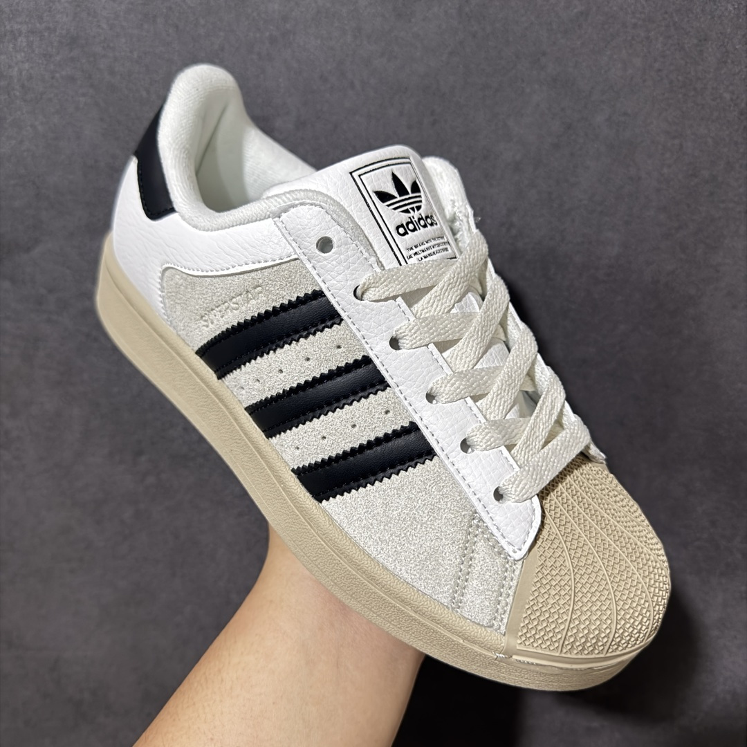 图片[3]-【公司级】Adidas Originals SUPERSTAR II 经典贝壳头板鞋 官网同步 实拍首发渠道正品订单 诠释市场最高工艺水平区别市面普通真标版本，进出专柜无压力 货号：KJ9947 尺码：35.5-45-选品中心