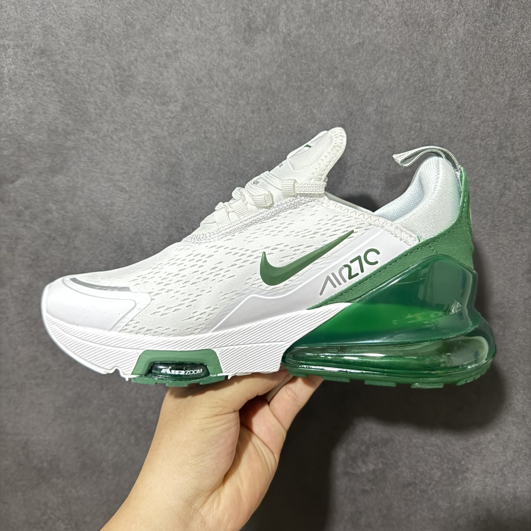 图片[2]-【公司级】Nike Air Max 270 Premium 耐克 运动缓震 大气垫休闲跑步鞋 时尚舒适的穿着感受和出众格调 鞋款设计灵感源自Air Max经典 搭配大型窗口和新颖配色 彰显的出众创新 缔造非凡舒适的日常穿着体验 从跑步运动汲取设计灵感 打造利落外观 让你时刻彰显风范 货号：IO9884-109 尺码：36-45带半码-选品中心