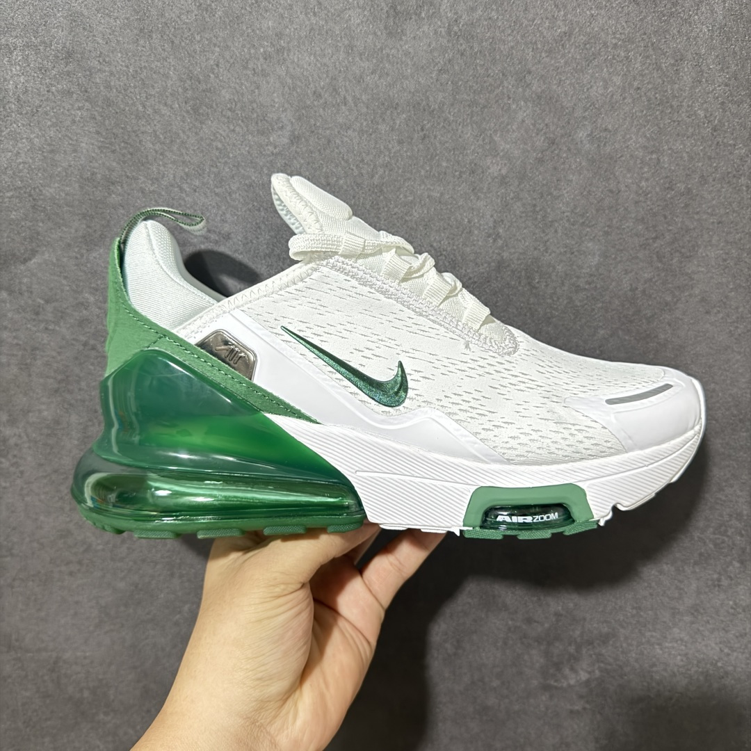 【公司级】Nike Air Max 270 Premium 耐克 运动缓震 大气垫休闲跑步鞋 时尚舒适的穿着感受和出众格调 鞋款设计灵感源自Air Max经典 搭配大型窗口和新颖配色 彰显的出众创新 缔造非凡舒适的日常穿着体验 从跑步运动汲取设计灵感 打造利落外观 让你时刻彰显风范 货号：IO9884-109 尺码：36-45带半码-选品中心