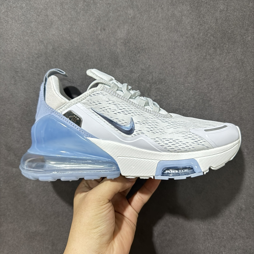 【公司级】Nike Air Max 270 Premium 耐克 运动缓震 大气垫休闲跑步鞋 时尚舒适的穿着感受和出众格调 鞋款设计灵感源自Air Max经典 搭配大型窗口和新颖配色 彰显的出众创新 缔造非凡舒适的日常穿着体验 从跑步运动汲取设计灵感 打造利落外观 让你时刻彰显风范 货号：IV1288-401 尺码：36-45带半码-选品中心