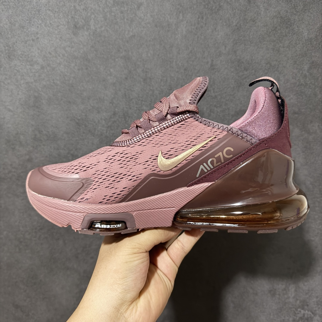 图片[2]-【公司级】Nike Air Max 270 Premium 耐克 运动缓震 大气垫休闲跑步鞋 时尚舒适的穿着感受和出众格调 鞋款设计灵感源自Air Max经典 搭配大型窗口和新颖配色 彰显的出众创新 缔造非凡舒适的日常穿着体验 从跑步运动汲取设计灵感 打造利落外观 让你时刻彰显风范 货号：IO9884-501 尺码：36-45带半码-选品中心