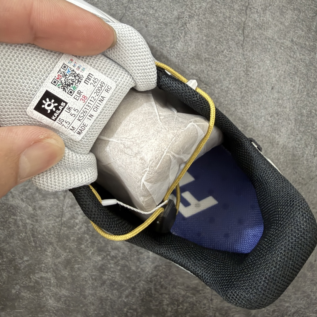图片[7]-【BD纯原】凯乐石Kailas Fuga EX330 大坡王竞技系列低帮登山户外休闲运动慢跑鞋系带款 全新版本 正确细节 区别市场错版 细节见分晓 注意正确私模大底（鞋头无字 鞋底带锯齿） 正确版本网面 正确鞋垫 原盒配置 升级原楦原纸版开发版型，采用XDiMESH多维网面面料材质，搭载减震科技恢复性高密EVA中底,防滑耐磨RB橡胶外底❗️ 货号：KS2533255 尺码：36-45 带半码-选品中心