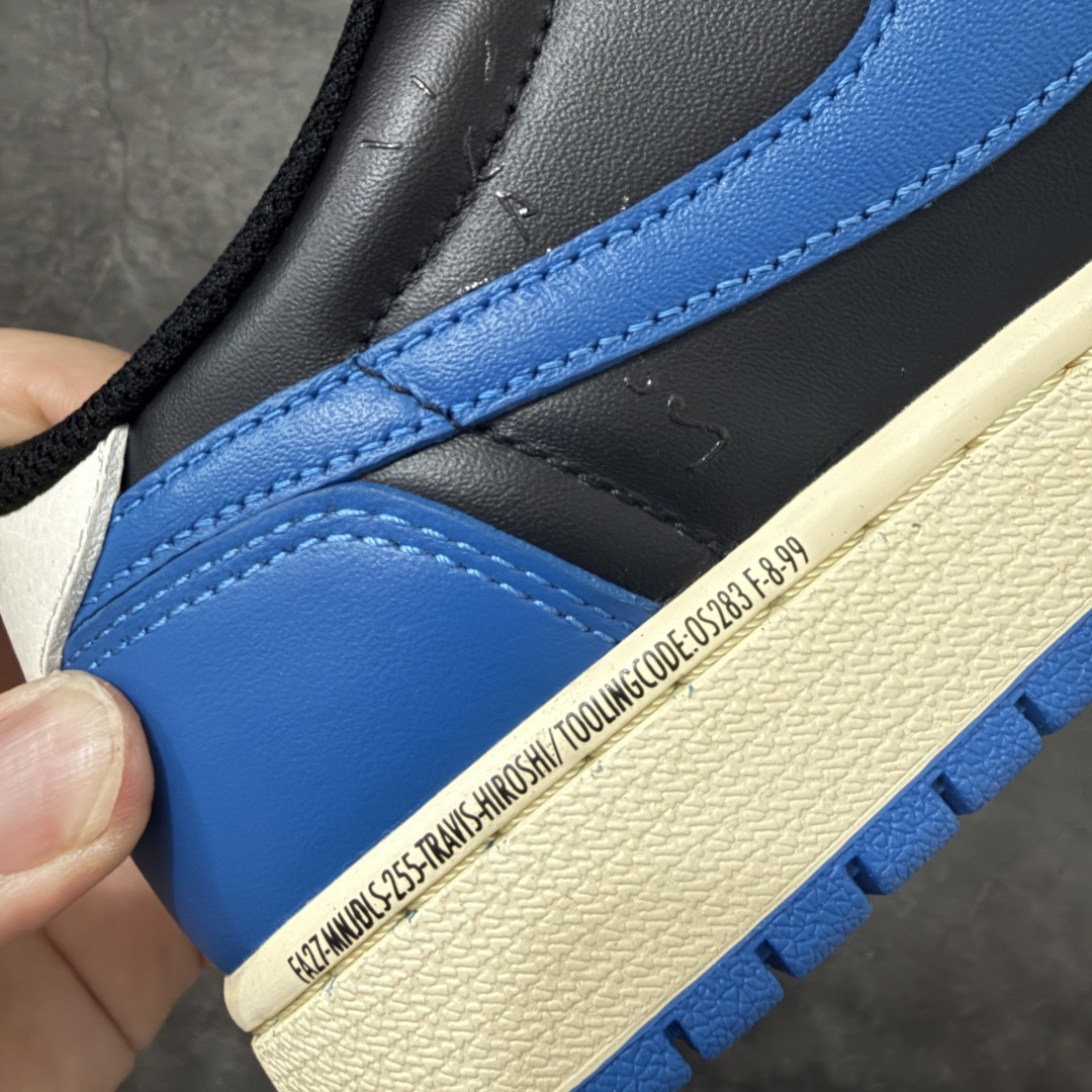 Travis Scott x Air Jordan AJ1 Low OG SP TS联名倒钩低帮 黑蓝倒钩定制款 DM7 Travis Scott x Air Jordan AJ1 Low OG SP TS联名倒钩低帮 黑蓝倒钩定制款 DM7
