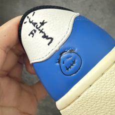 Travis Scott x Air Jordan AJ1 Low OG SP TS联名倒钩低帮 黑蓝倒钩定制款 DM7 Travis Scott x Air Jordan AJ1 Low OG SP TS联名倒钩低帮 黑蓝倒钩定制款 DM7