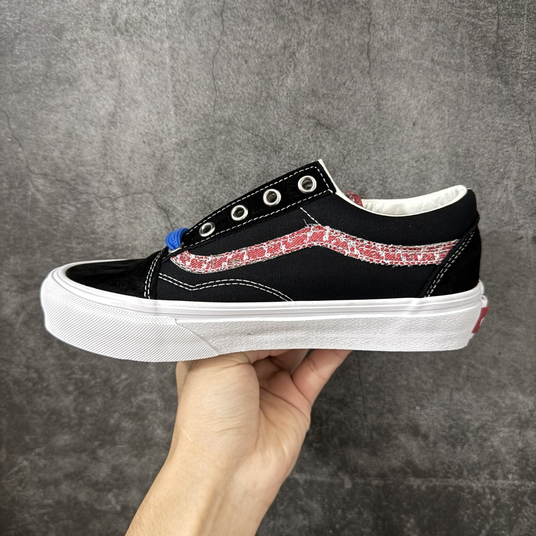 图片[2]-【公司级】Vans Old Skool 香奈儿万斯低邦休闲滑板鞋 香奈儿 VN000EGY617  工艺：硫化1：1（重量1：1、真标、原钢印、材质标、鞋型标、合格证）  尺码：35 36 36.5 37 38 38.5 39 40 40.5 41 42 42.5 43 44-选品中心
