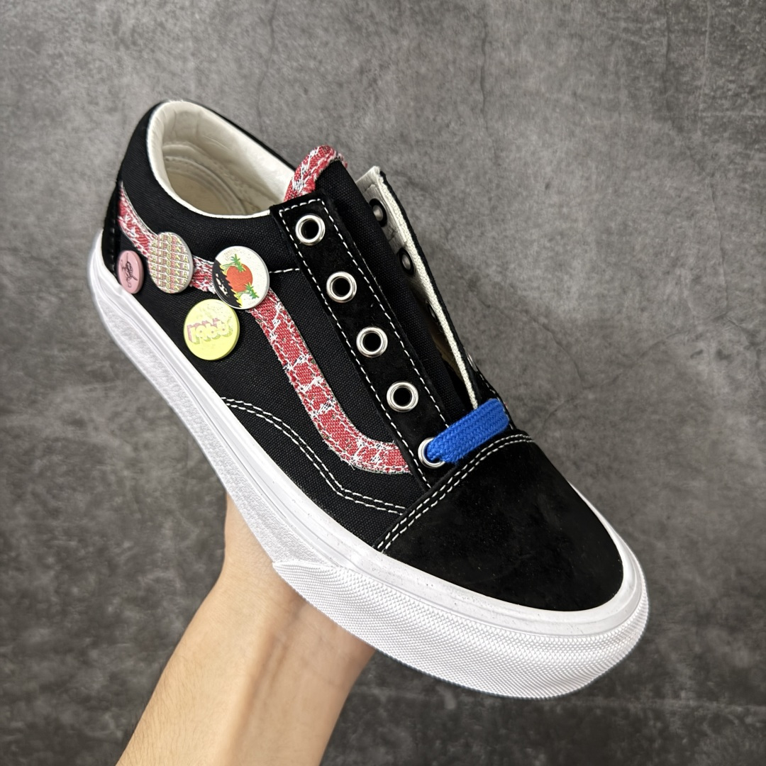图片[3]-【公司级】Vans Old Skool 香奈儿万斯低邦休闲滑板鞋 香奈儿 VN000EGY617  工艺：硫化1：1（重量1：1、真标、原钢印、材质标、鞋型标、合格证）  尺码：35 36 36.5 37 38 38.5 39 40 40.5 41 42 42.5 43 44-选品中心