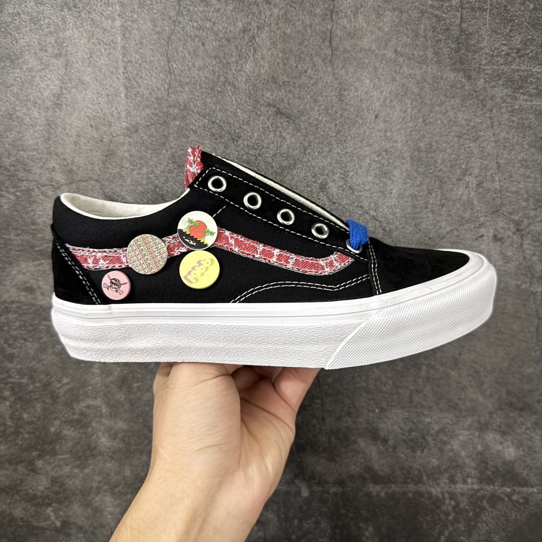 【公司级】Vans Old Skool 香奈儿万斯低邦休闲滑板鞋 香奈儿 VN000EGY617  工艺：硫化1：1（重量1：1、真标、原钢印、材质标、鞋型标、合格证）  尺码：35 36 36.5 37 38 38.5 39 40 40.5 41 42 42.5 43 44-选品中心
