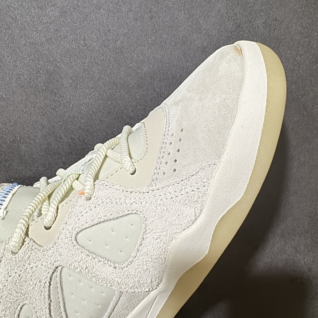图片[8]-【公司级】Adidas × Bad Bunny Badbo 1.0 经典百搭 中帮 篮球鞋 Bad Bunny联名款篮球鞋，中帮设计兼顾运动与日常，米色皮质鞋面搭配复古造型，适合搭配宽松服饰出街或休闲运动场合。 货号：KJ1468 尺码：36-46（半）-选品中心