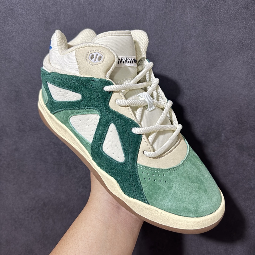 图片[3]-【公司级】Adidas × Bad Bunny Badbo 1.0 经典百搭 中帮 篮球鞋 Bad Bunny联名款篮球鞋，中帮设计兼顾运动与日常，米色皮质鞋面搭配复古造型，适合搭配宽松服饰出街或休闲运动场合。 货号：JS1470 尺码：36-46（半）-选品中心