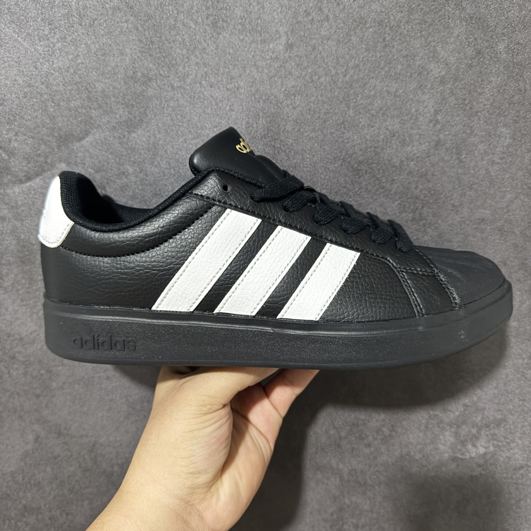 【H11纯原】ADIDAS STREETTALK阿迪达斯夏季新款贝壳头3.0低帮休闲板鞋 货号： JS5053 尺码： 36 36.5 37 38 38.5 39 40 40.5 41 42 42.5 43 44 45-选品中心