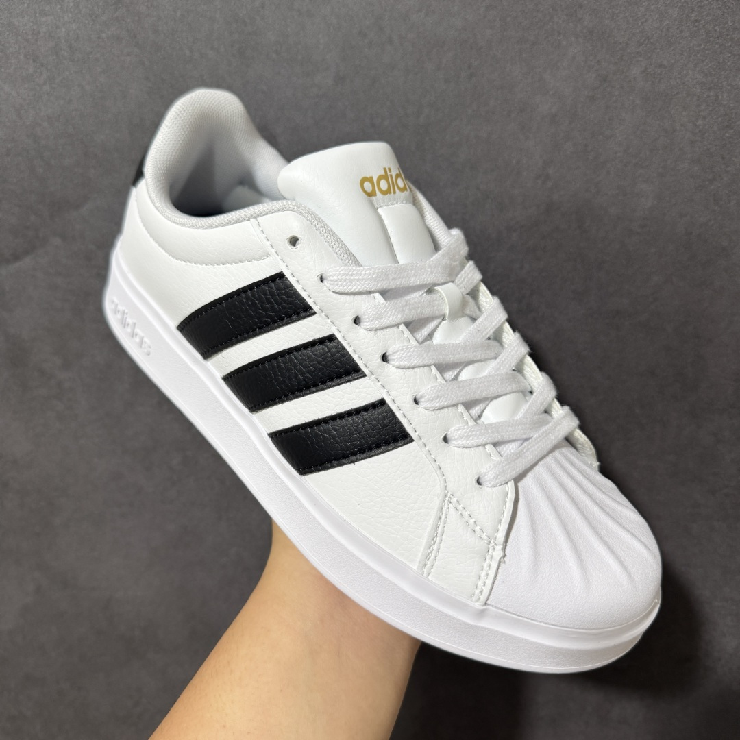 图片[3]-【H11纯原】ADIDAS STREETTALK阿迪达斯夏季新款贝壳头3.0低帮休闲板鞋 货号： JP8275 尺码： 36 36.5 37 38 38.5 39 40 40.5 41 42 42.5 43 44 45-选品中心