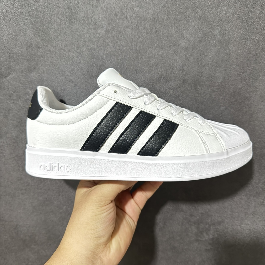 【H11纯原】ADIDAS STREETTALK阿迪达斯夏季新款贝壳头3.0低帮休闲板鞋 货号： JP8275 尺码： 36 36.5 37 38 38.5 39 40 40.5 41 42 42.5 43 44 45-选品中心