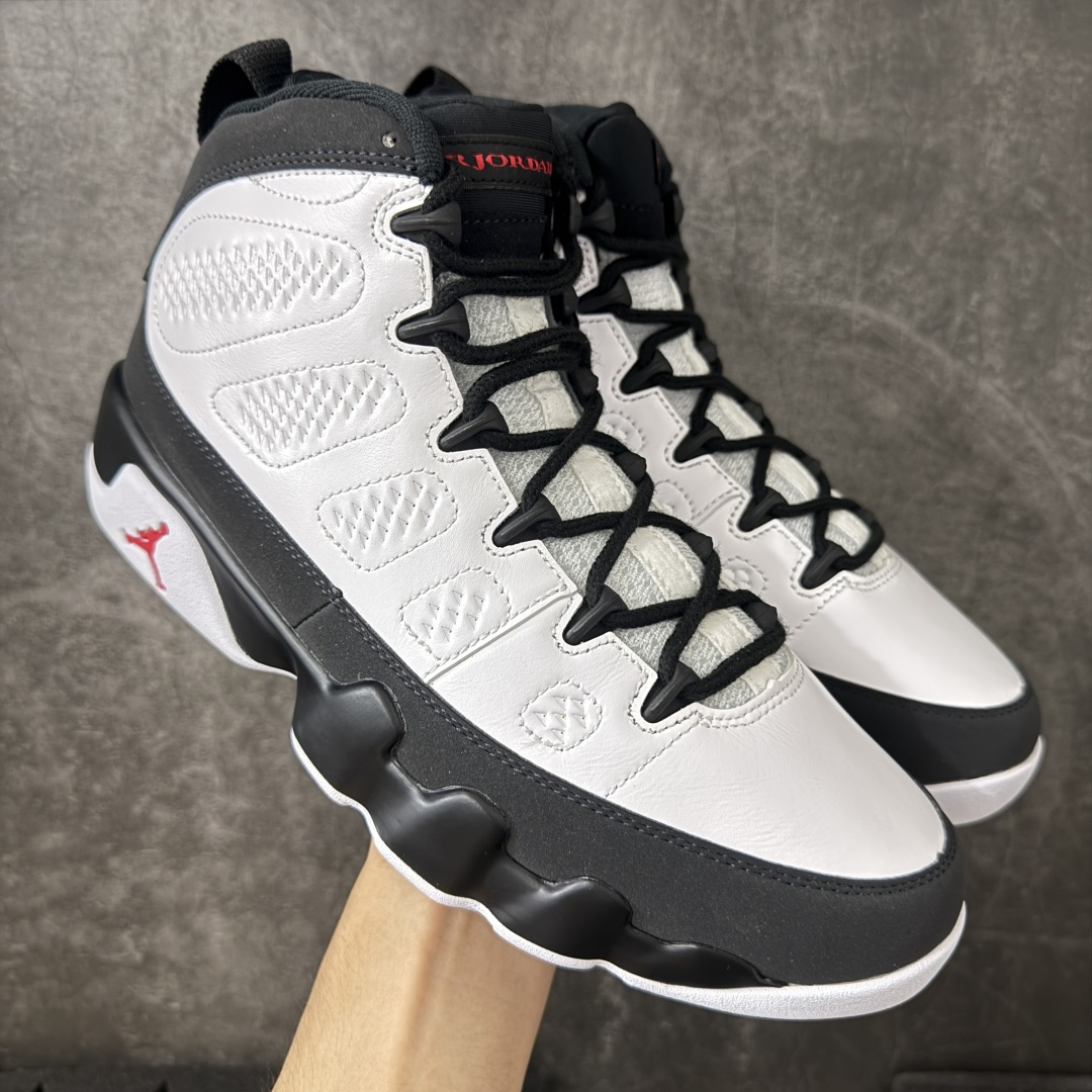 【XP纯原】Air Jordan AJ9 Retro OG 白黑 IX6179-100 高端零售特供批次 产品品控稳定性领先行业 各方面均可对飙L版 良心定价不杀猪 SZ原厂全套原楦原纸板冲刀磨具开发 原厂皮料加持 原厂港宝加持定型后跟R度完美 同源原厂电绣 飞翼针数密度立体效果一致 百分百一致原鞋 原厂拉帮工艺 针距密度一致 后跟弧度收口自然不对折 极致一眼正品既视感 进口玻璃冲刀皮料裁剪零毛边 全鞋电脑针车工艺 品控清洁度最高QC检验标准 免检产品 原厂订购鞋盒、鞋标、防尘纸、鞋撑、鞋带 追求极致的原厂味道 尺码：40 40.5 41 42 42.5 43 44 44.5 45 46 47.5-选品中心
