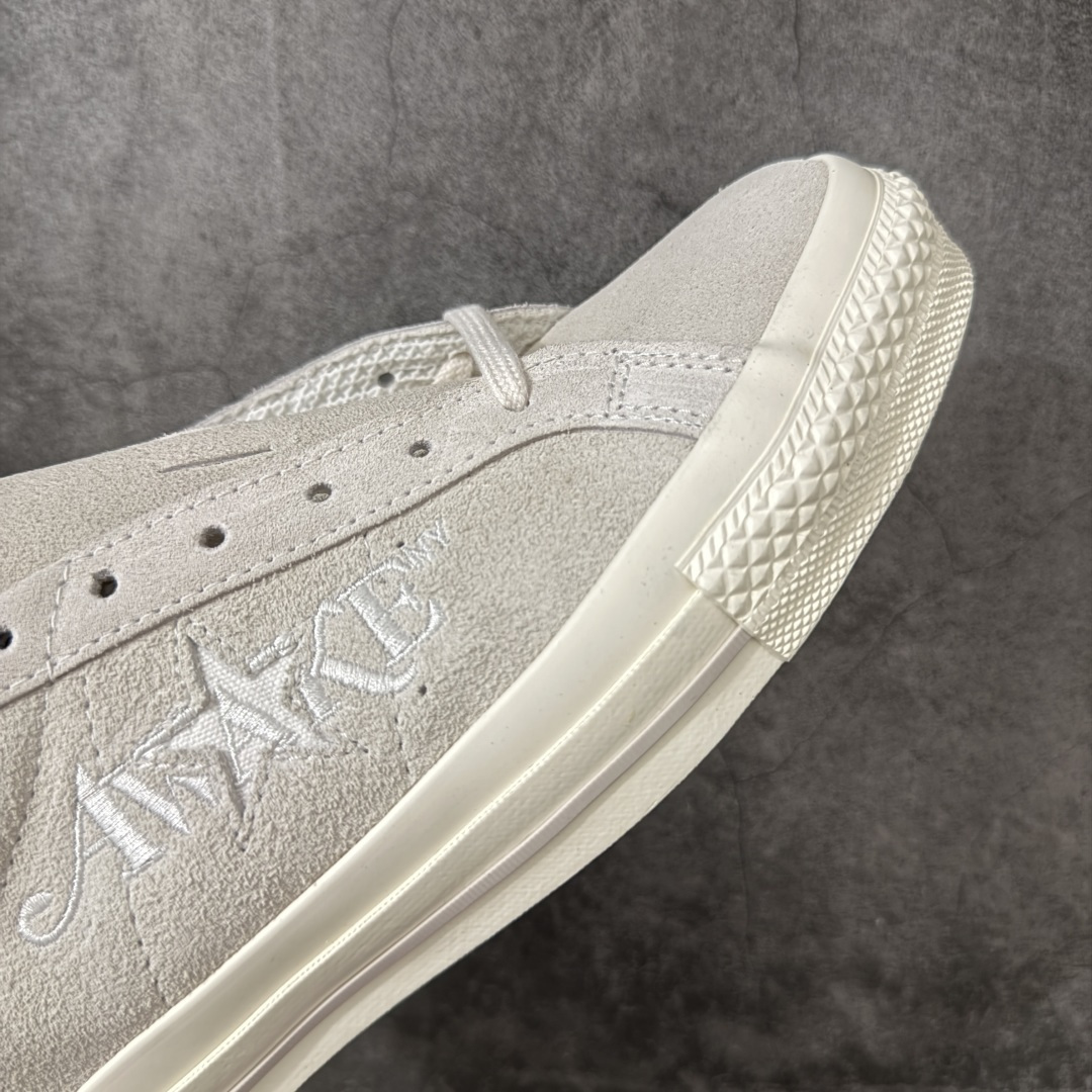 图片[6]-【公司级】Awake NY x Converse One Star Pro 匡威首度联手街头品牌 Awake NY，将纽约精神与朋克灵感融入到 One Star Pro中——这是近年来与纽约街头文化圈链接的经典之作。延续One Star坚持自我的精神，此次带来充满个性的三款不同配色的翻毛皮One Star Pro，搭配刺绣点缀的Awake NY标志性logo，加载经典One Star的设计细节与滑板鞋性能。 货号：A07144C 尺码：35 36 36.5 37 37.5 38 39 39.5 40 41 41.5 42 42.5 43 44-选品中心