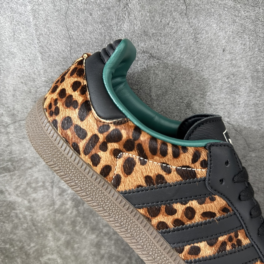 图片[7]-【纯原真马毛】adidas originals SAMBA OG “Leopard Print”舒适百搭薄底 耐磨 低帮 板鞋 男女同款 棕黑豹纹 低帮舒适百搭德训休闲鞋 纯原品质 市面第一梯队德训大厂出品 全新高端零售平台专供品质 全鞋身采用头层皮 真马毛材质 私模大底 非市面公底 区别市场通货 货号：JI2735 尺码：36 36.5 37 38 38.5 39 40 40.5 41 42 42.5 43 44 44.5 45-选品中心