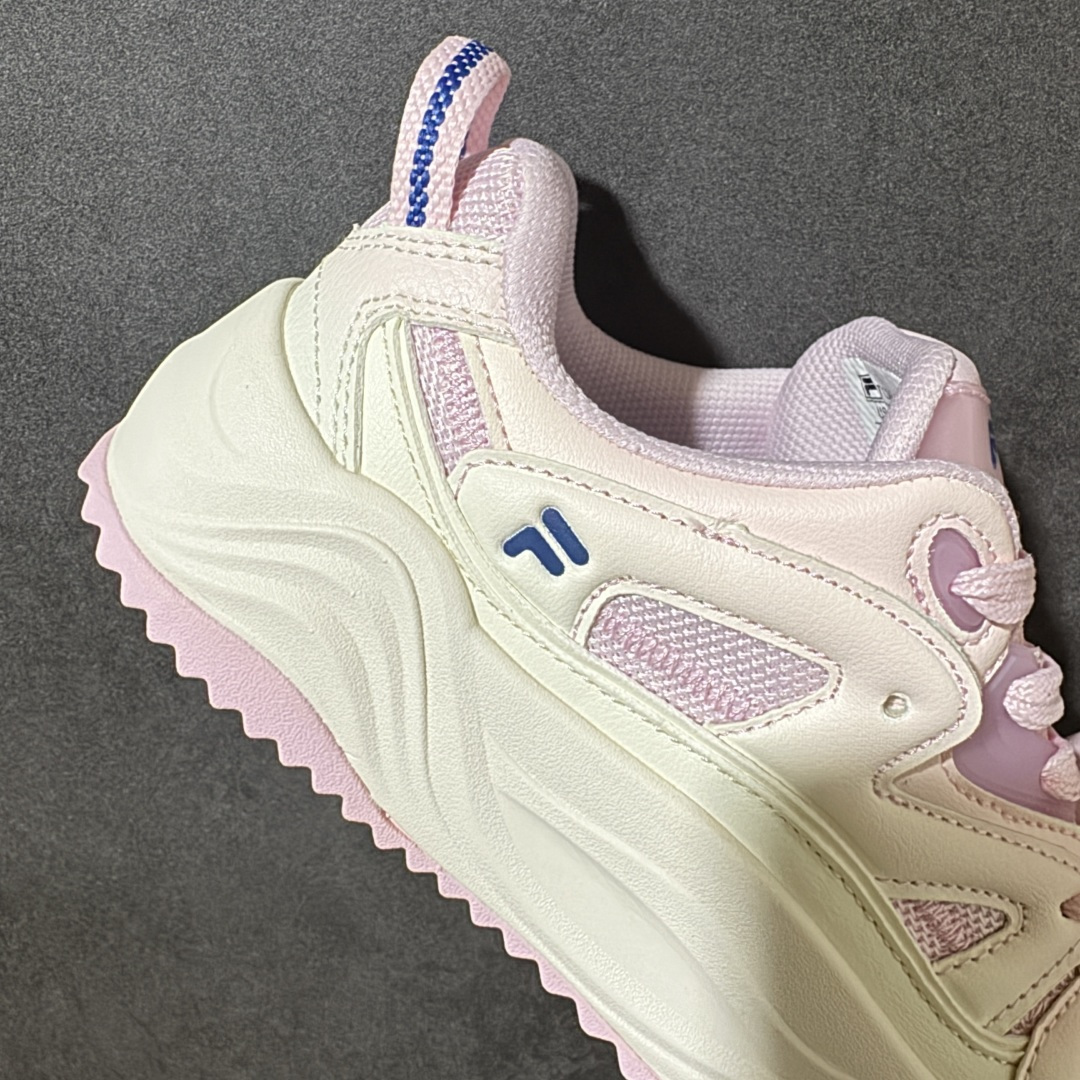 FILA FUSION斐乐潮牌 TARANTO 旋律鞋 织物合成革 TELLA 泰拉鞋圆头舒适 低帮 板鞋 女 货号: 