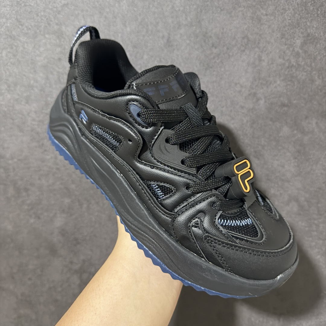 FILA FUSION斐乐潮牌 TARANTO 旋律鞋 织物合成革 TELLA 泰拉鞋圆头舒适 低帮 板鞋 女 货号: 