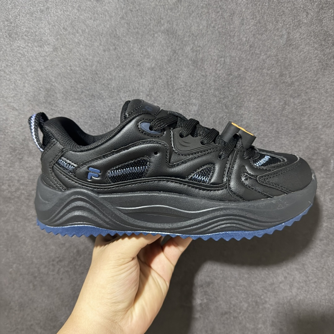 FILA FUSION斐乐潮牌 TARANTO 旋律鞋 织物合成革 TELLA 泰拉鞋圆头舒适 低帮 板鞋 女 货号: 