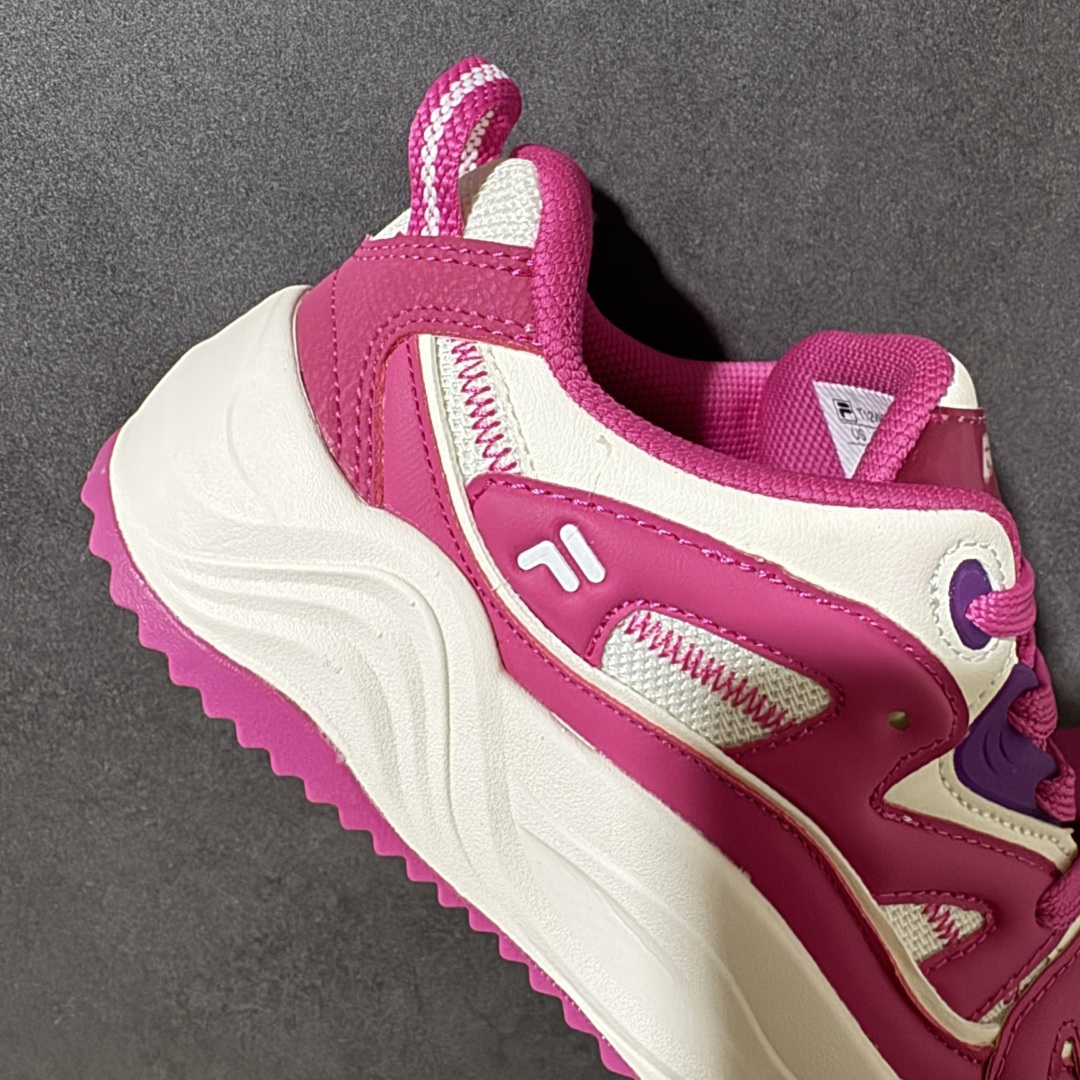 FILA FUSION斐乐潮牌 TARANTO 旋律鞋 织物合成革 TELLA 泰拉鞋圆头舒适 低帮 板鞋 女 货号: 