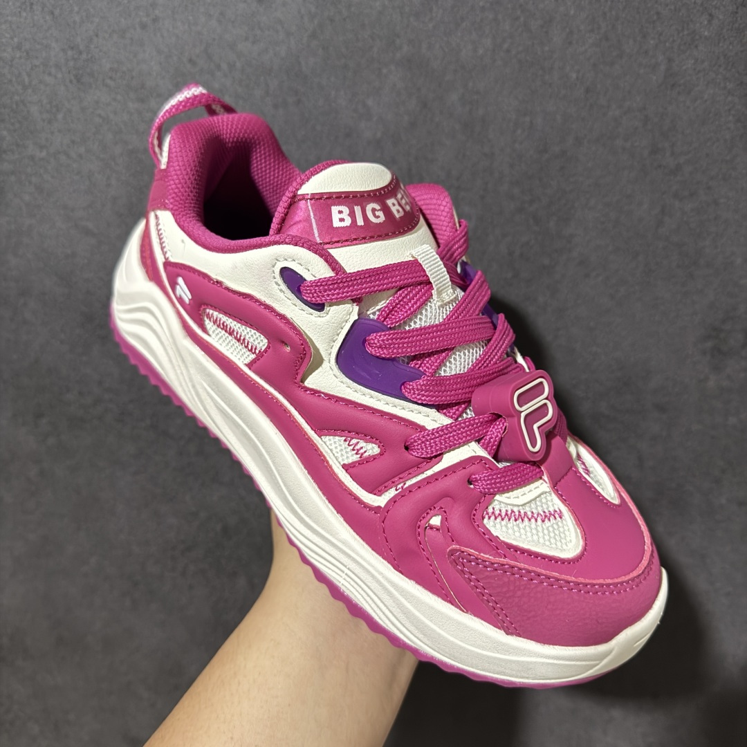 FILA FUSION斐乐潮牌 TARANTO 旋律鞋 织物合成革 TELLA 泰拉鞋圆头舒适 低帮 板鞋 女 货号: 
