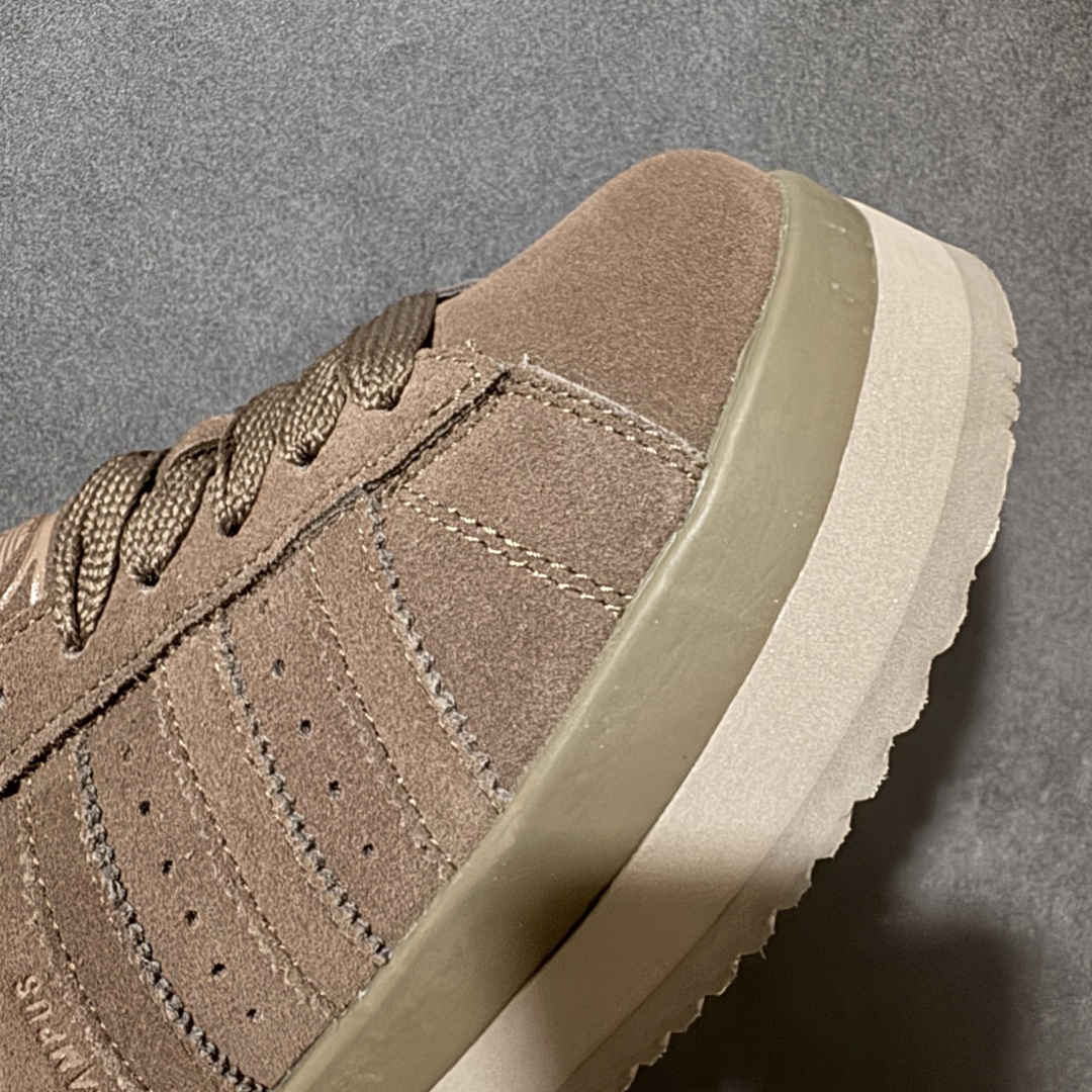 Adidas CAMPUS 00s WTR LO W 阿迪系列面包风经典复古低帮百搭休闲半拖 货号：JR3731 尺码：