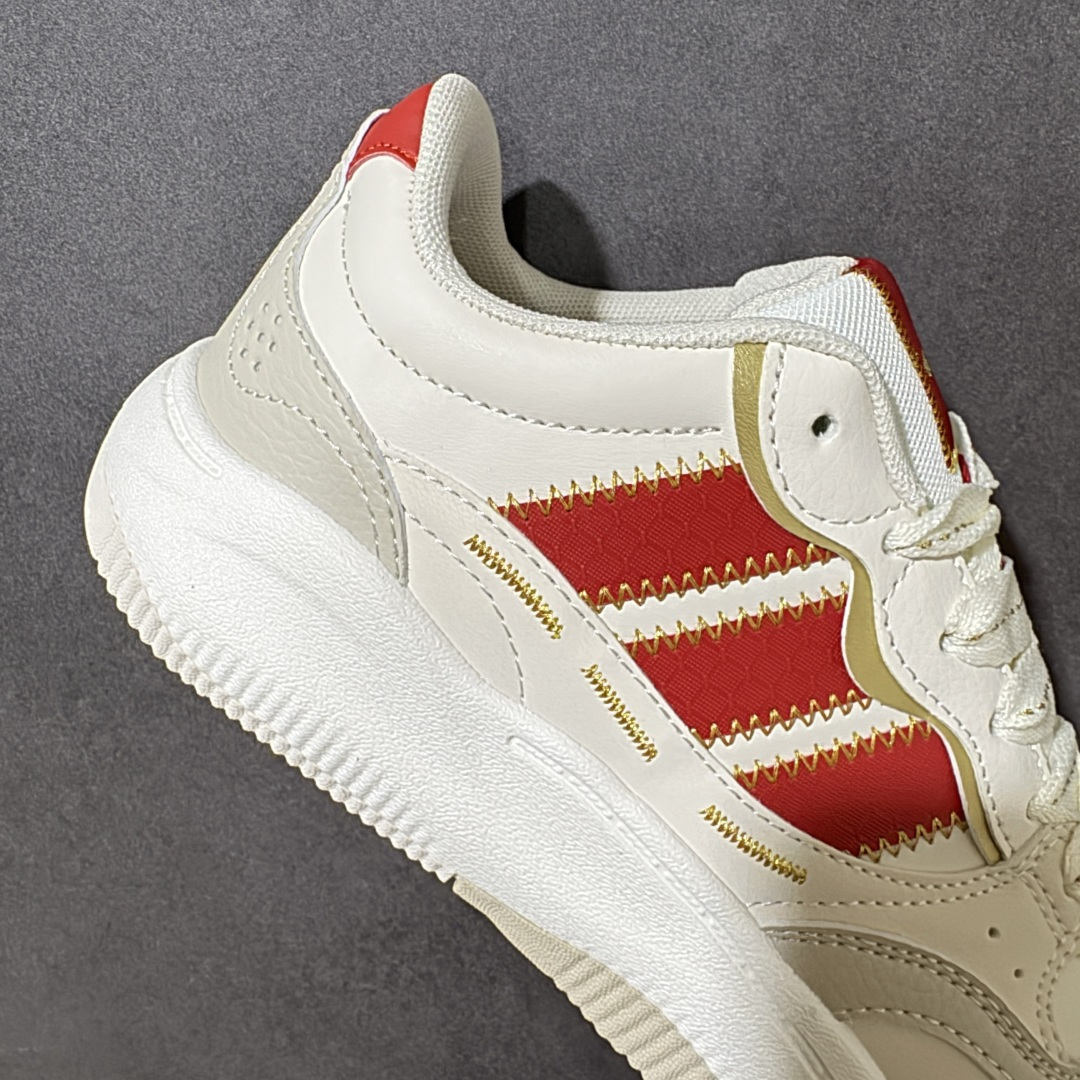 阿迪达斯 adidas LITE SHUFFLE 复合材质 舒适贴合系带 板鞋 货号：KH9021 Size：36-45