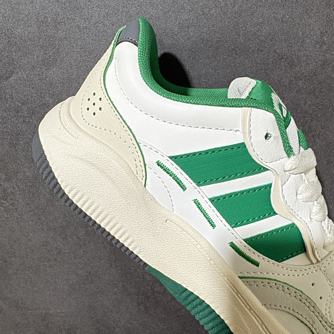阿迪达斯 adidas LITE SHUFFLE 复合材质 舒适贴合系带 板鞋 货号：KH9024 Size：36-45