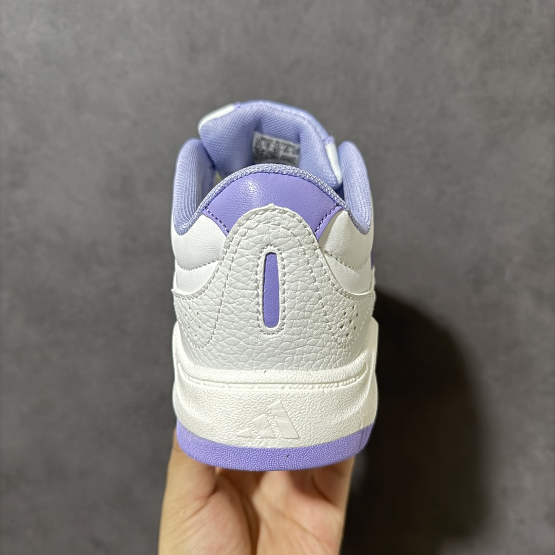 阿迪达斯 adidas LITE SHUFFLE 复合材质 舒适贴合系带 板鞋 货号：KH9026 Size：36-45