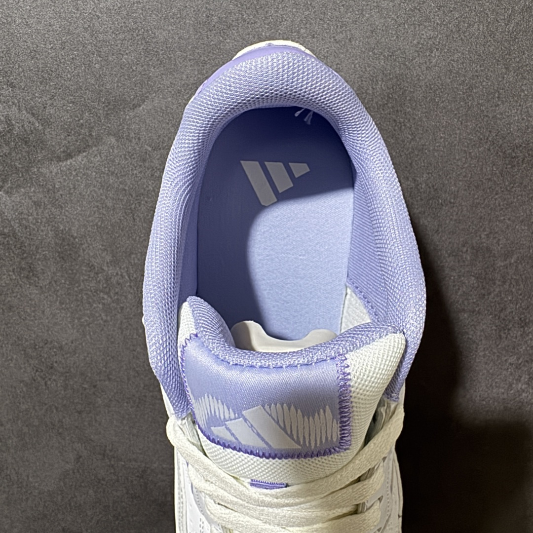 阿迪达斯 adidas LITE SHUFFLE 复合材质 舒适贴合系带 板鞋 货号：KH9026 Size：36-45